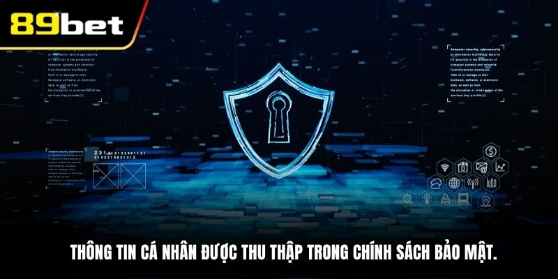 Dữ liệu cá nhân mà chính sách bảo mật ghi nhận.