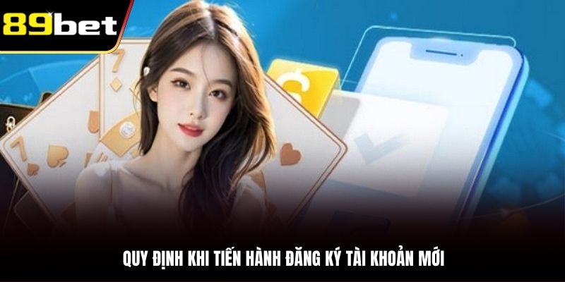 Tuân thủ mọi quy định khi thực hiện đăng ký mới