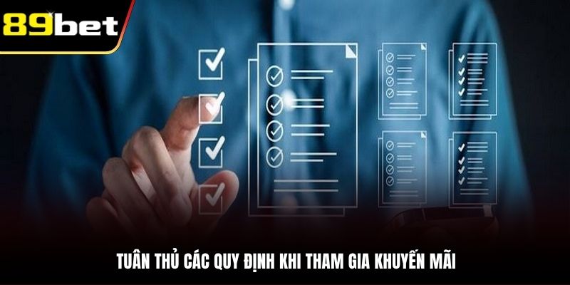 Điều khoản và điều kiện áp dụng khi nhận khuyến mãi